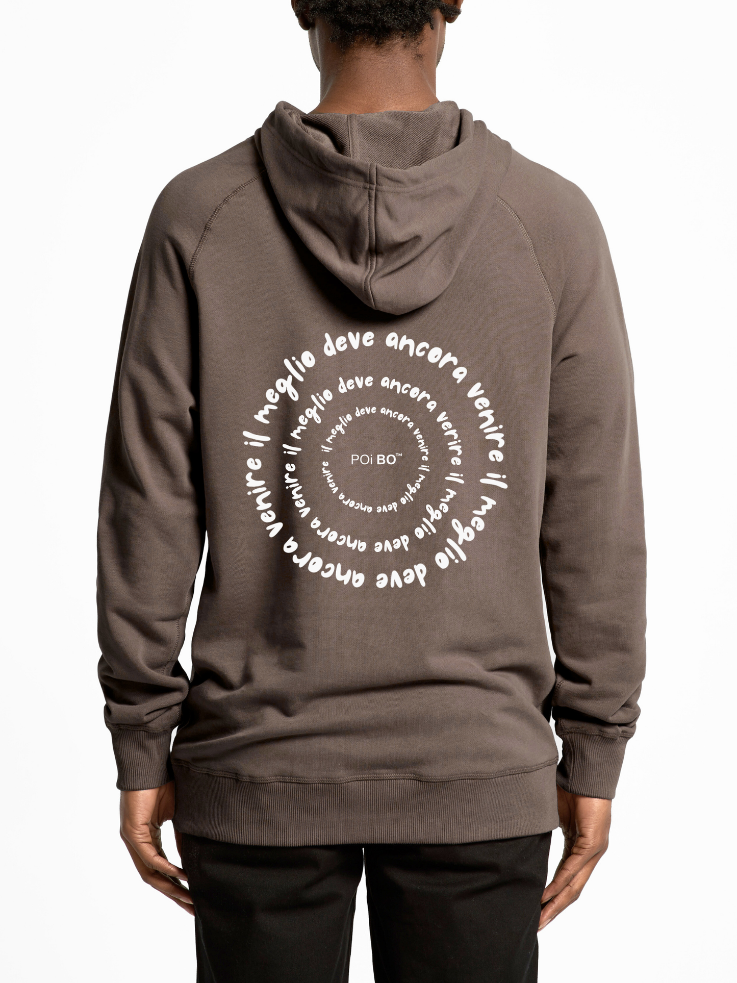Felpa Hoodie Light "Il Meglio Deve Ancora Venire"