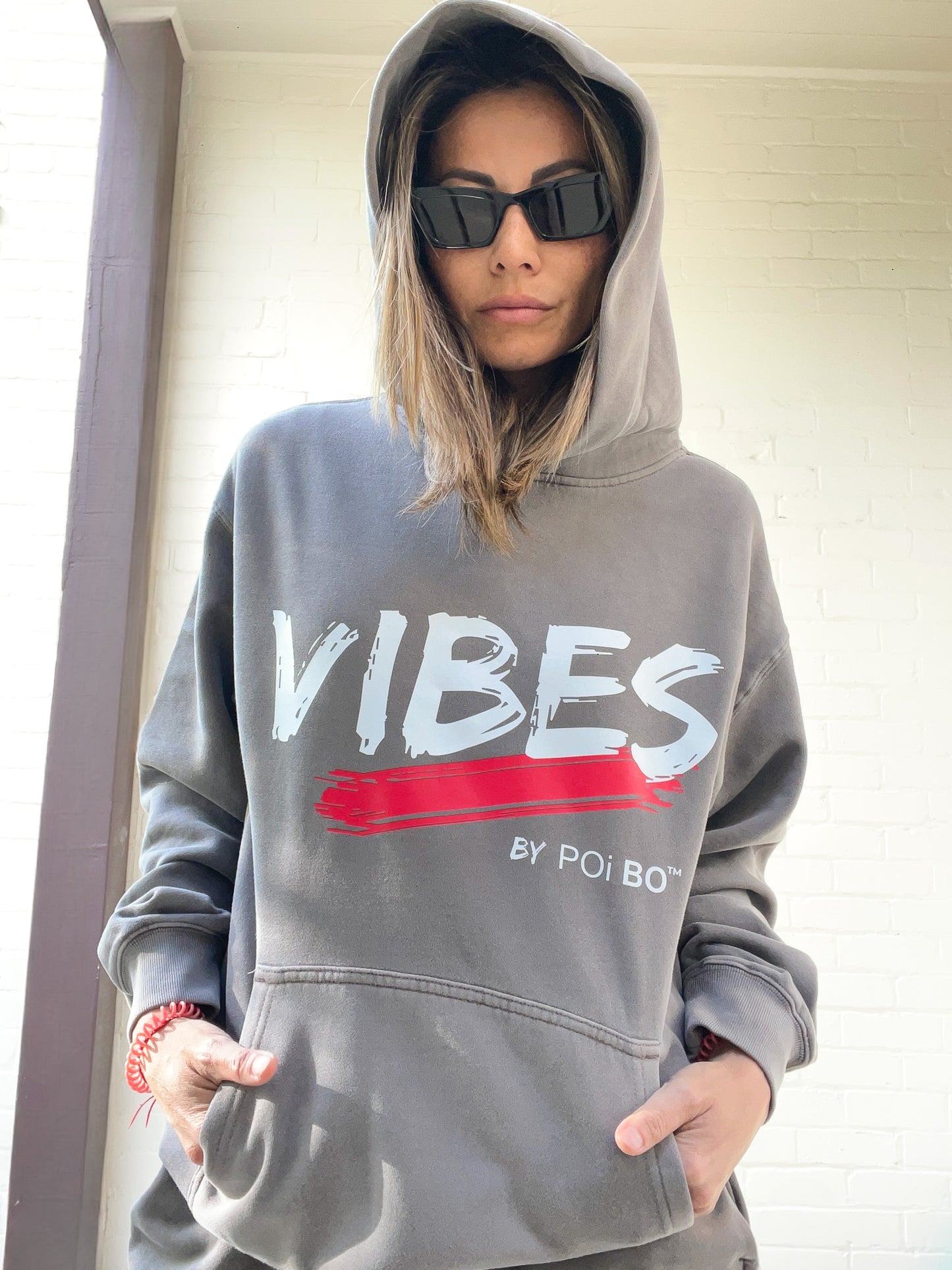 Felpa Hoodie "Vibes"