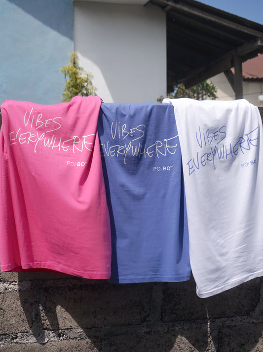 T-shirt "Vibes Everywhere" - Archivio