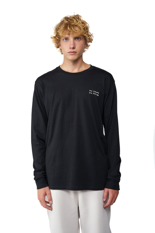 Longsleeves Uomo "Be Happy"