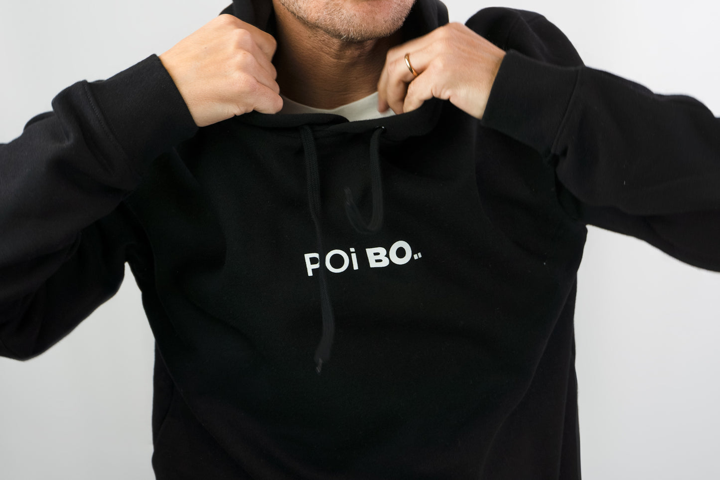 Felpa Hoodie "POi BO.."- Classic