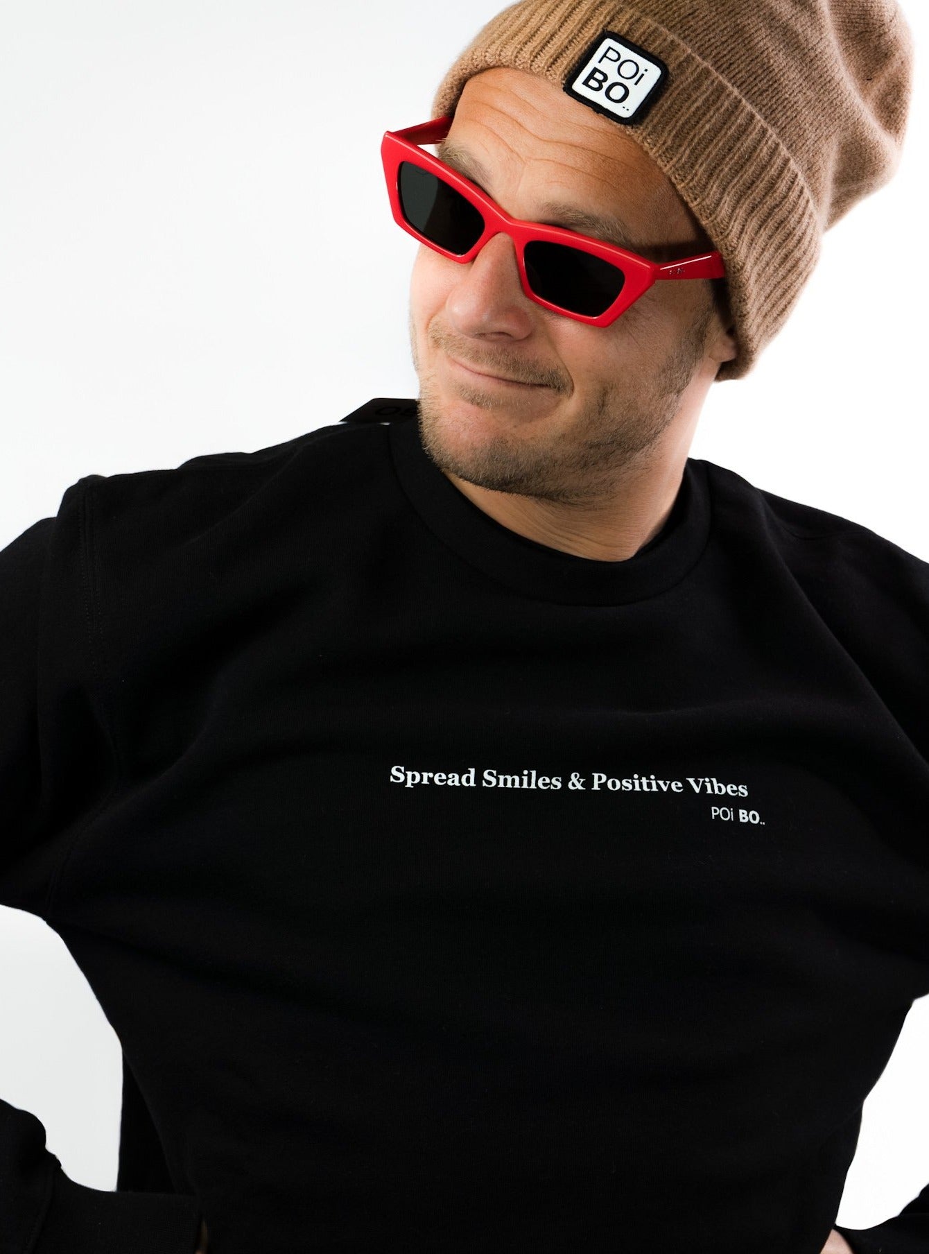 "Spread Smiles" Crew Sweatshirt - Classic