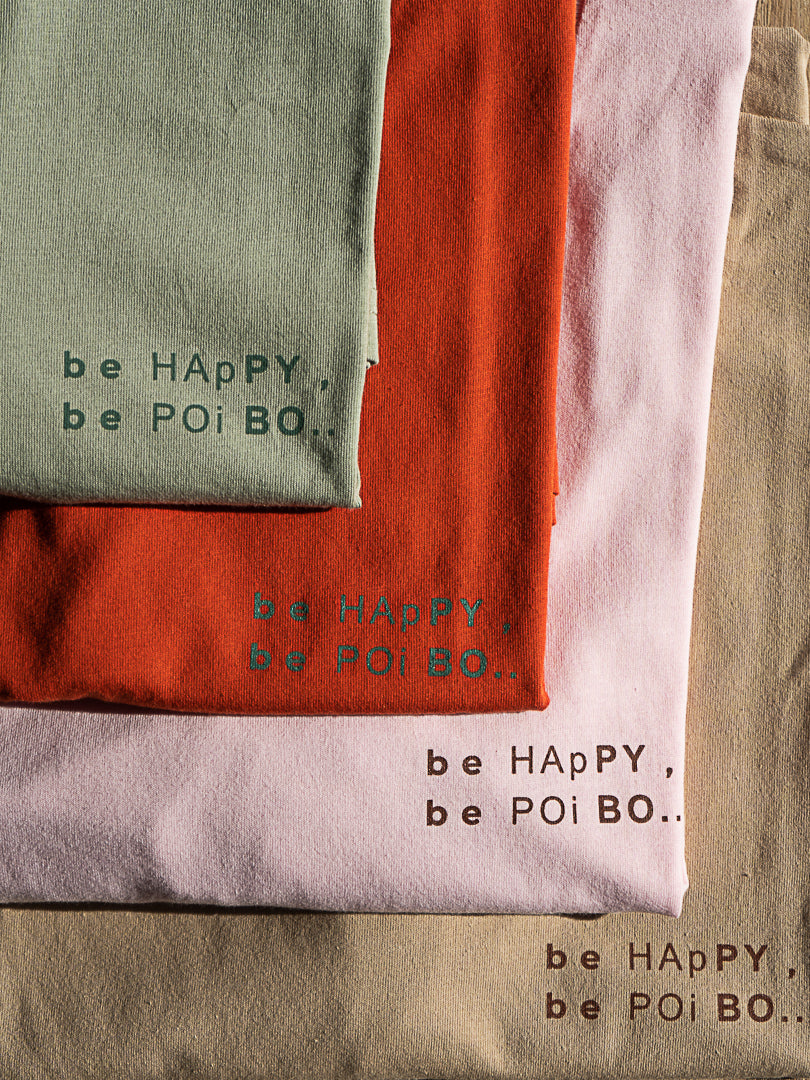 T-shirt "Be Happy" - Archivio