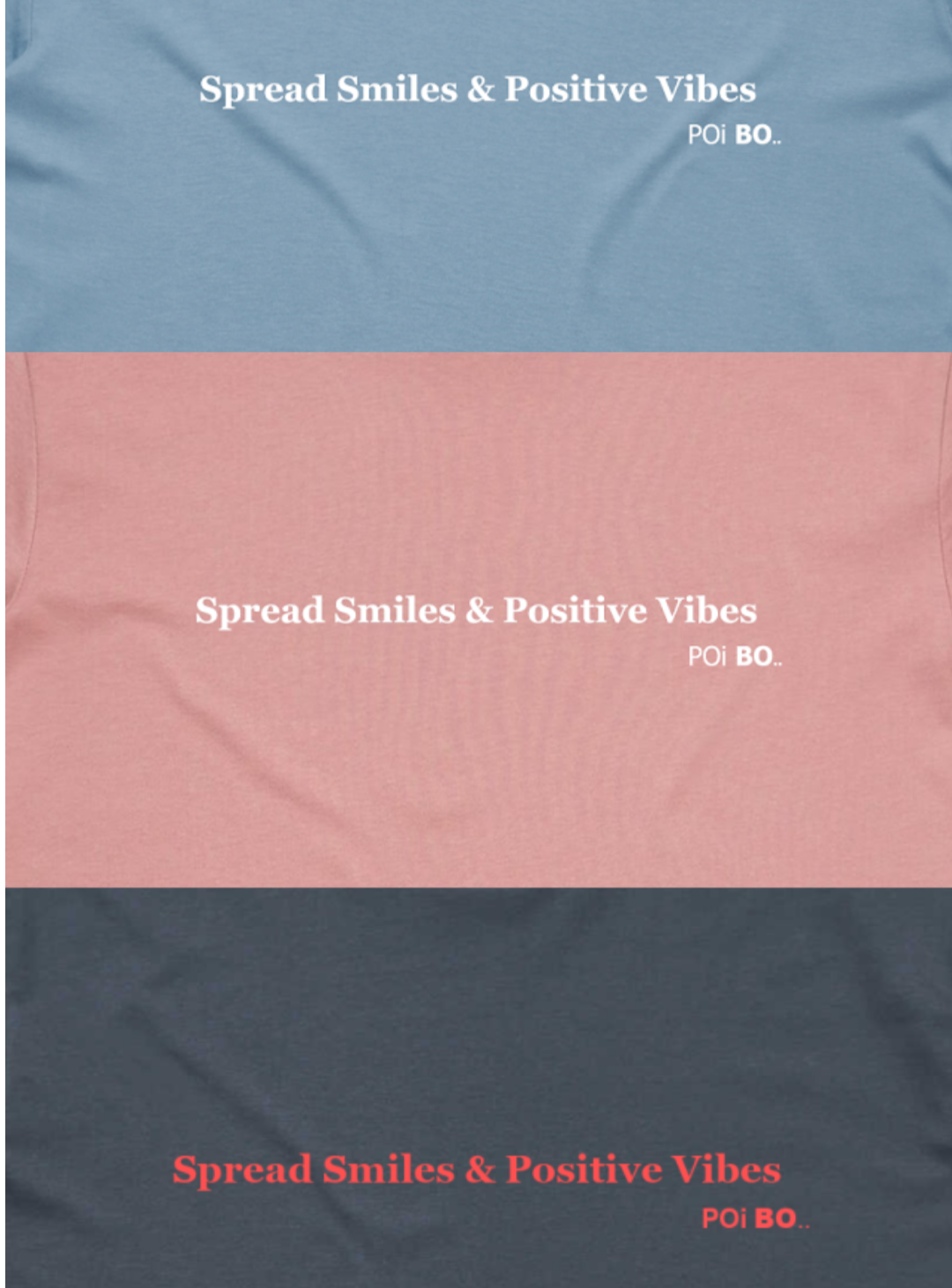 T-shirt "Spread Smiles" - Archivio